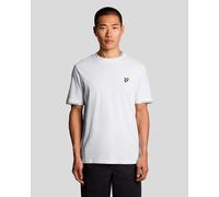 Lyle & Scott Fine Tipped Mens T-Shirt - Y162 White/Everglade - Y162 White/Everglade - XL