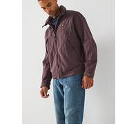 Lyle & Scott Fold Away Hood Jacket- Brown, Brown, Size M, Men Brown