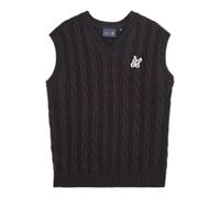 Lyle & Scott Friends of Feathers Cable Knitted Tank Top - Phantom