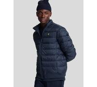 Lyle & Scott Funnel Neck Mens Wadded Jacket - Dark Navy - Size Medium