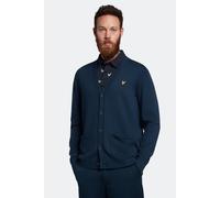 Lyle & Scott Guernsey Golf Cardigan Light Navy size L | Light Jackets Outlet | Men | Blue L