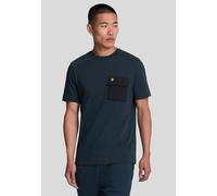 Lyle & Scott - Half Tipped Dark Navy - T-Shirt - blue - XL - 100% Cotton,Jersey XL