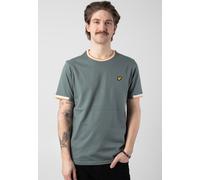 Lyle & Scott - Half Tipped Green Mercurial - T-Shirt - green - M - 100% Cotton,Jersey M