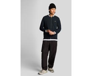 Lyle & Scott Half Tipped Jersey Bomber Dark Navy size S | Bomber Jackets Outlet | Men | Blue S