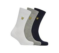 Lyle & Scott Hamilton 3 Pack Sports Socks, Multi, Men Print