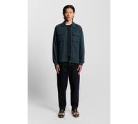 Lyle & Scott Interlock Jersey Overshirt Carbon size L | Casual Shirts Outlet | Men L