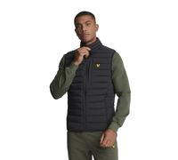 Lyle & Scott Light Jackets Stretch Lightweight Quilted Gilet Z865 Jet Black, M