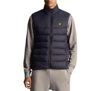 Lyle and Scott Mens Wadded Gilet - Navy - L
