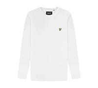 Lyle & Scott Long Sleeve Cotton T-Shirt - White