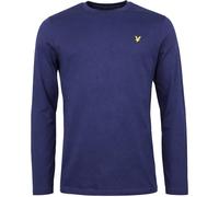 Lyle & Scott Long Sleeve Crew Neck Mens Navy Top TS512VOG_Z99