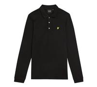 Longsleeved Polo Shirt Jet Black XL