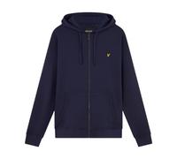 Lyle & Scott Loopback Cotton Full Zip Hoodie - Navy