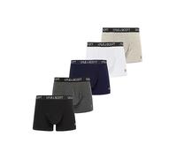 5 Pack Miller Trunks Black/White/Grey/Peacoat S