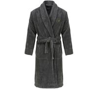 Lyle And Scott Men's Towelling Dressing Gown - Grey - Size: 38/Regular