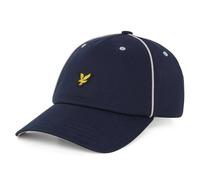 Lyle & Scott Mens 2026 Piped Cap - Dark Navy - One Size