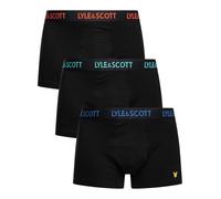 Lyle & Scott Men's 3 Pack Barclay Trunks, Black (Multi), M