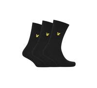 (Black) Lyle & Scott - Hamilton 3 Pack Sport Socks 7-11 UK