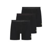 Lewis 3 Pack Button Fly Trunks Black M