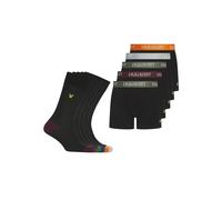 Lyle & Scott Mens and Booker 10pk in Black Multi - Size Small