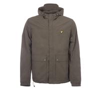 Lyle & Scott Mens And Hooded Pocket Jacket in Green - Size Small