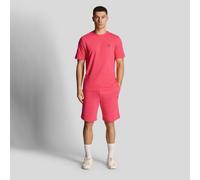 Lyle & Scott Mens And Sweat Shorts in Pink Cotton - Size Medium