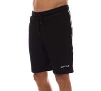 Lyle & Scott Mens And Tape Shorts in Black Cotton - Size Large