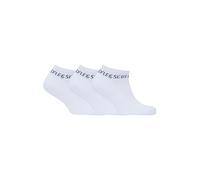 Lyle & Scott Men's Ankle Sports Socks Chester 3 Pairs Multipack UK 7-11 (UK, Alpha, One Size, Regular, Regular, Bright White)