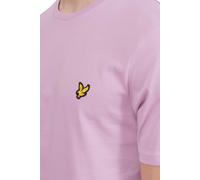 Lyle And Scott Vintage Mens Plain T-Shirt Pink Light L