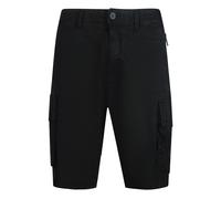 Lyle & Scott Mens Black Cargo Shorts Cotton - Size 36 (Waist)