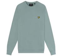 Lyle & Scott Mens Brand Logo Slate Blue Sweatshirt Cotton - Size Large