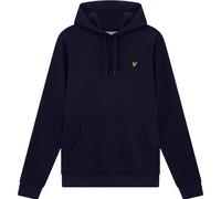 Lyle & Scott Mens Branded Dark Navy Pull-over Hoodie - Blue - Size Small