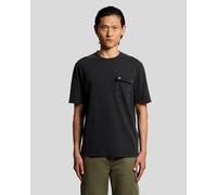 Lyle & Scott Mens Cargo Pocket T-Shirt - Black - Size Large