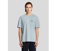 Lyle & Scott Mens Cargo Pocket T-Shirt - Blue - Size Large