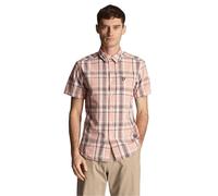 Lyle & Scott Mens Checked Linen Short-Sleeved Shirt / N/A N/A GT7400