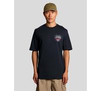 Lyle & Scott Mens Chest Graphic T-Shirt - Navy - Size 2XL