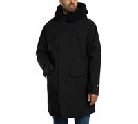 Lyle & Scott Men's Cold Weather Parka Jacket, Black