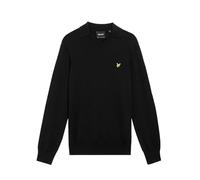 Lyle & Scott Mens Collar Jumper Jet Black XL