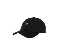 Men's Lyle & Scott Mens Cotton Baseball Cap - Black - Size: ONE size