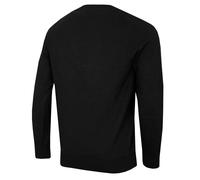 Lyle & Scott Mens Cotton Merino Crew Neck Sweater - Jet Black - M