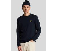 Lyle & Scott Men's Cotton Merino Crew Neck Jumper Dark Navy | Size: 2XL Lyle & Scott Dark Navy 2XL