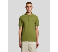 Lyle & Scott Mens Cotton Polo Shirt - Green - Size Medium