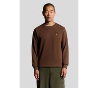 Lyle & Scott Men's Crew Neck Sweatshirt Bottle Brown | Size: Medium Lyle & Scott Brown M