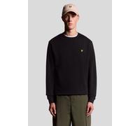 Lyle & Scott Men's Crew Neck Sweatshirt Jet Black | Size: XL Lyle & Scott Black XL