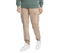 Lyle & Scott Men's Cuffed Cargo Trousers, Beige