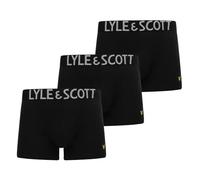 Lyle & Scott Mens Trunk With Wide Satin Waistband Black M
