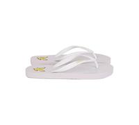 Lyle & Scott Mens Eagle Logo Flip Flop Sandals - White - UK 8