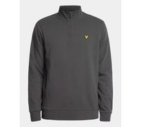 Lyle & Scott Loopback 1/4 Zip Sweatshirt, Grey, Size M, Men Grey
