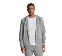 Lyle & Scott Mens Fly Fleece Tracksuit Bottoms, Mid Grey Marl, Large