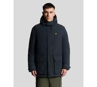 Lyle & Scott Mens Heavyweight Hooded Parka - Navy - Size 2XL