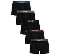 Lyle & Scott Mens Henrick 5 Pack Boxers Black M